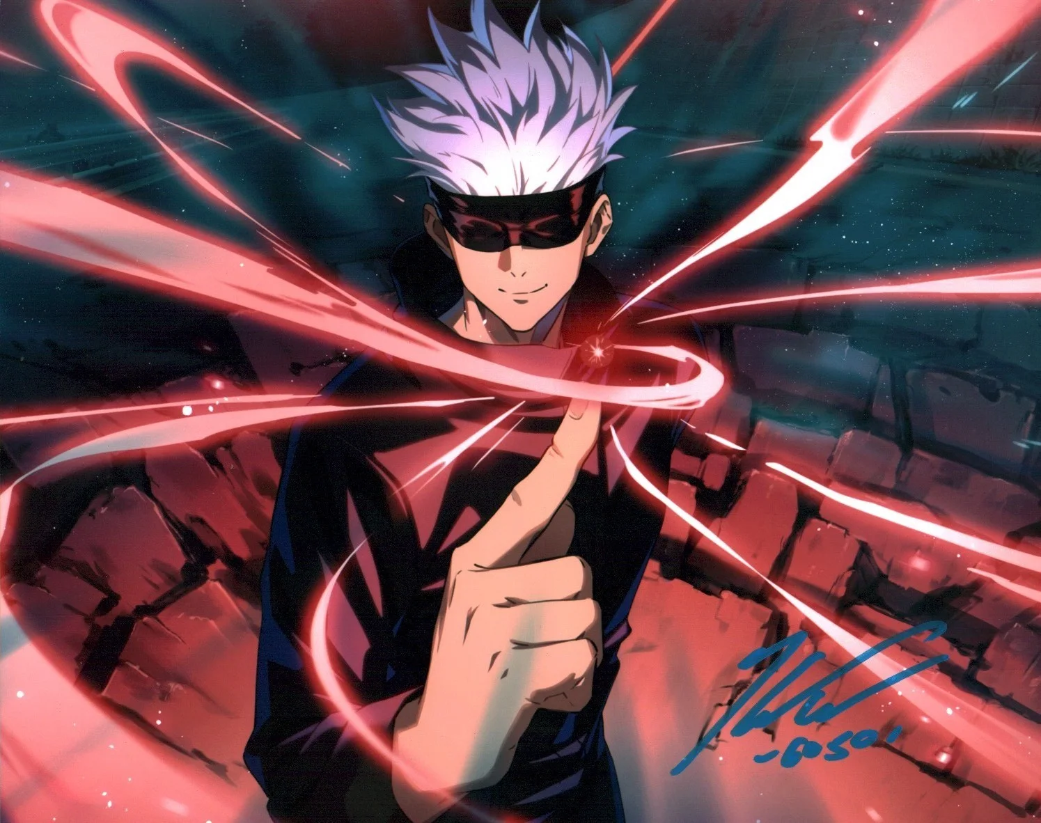 Kaiji Tang — Kaiji Tang Jujutsu Kaisen 8x10 Signed Photo JSA Certified Autograph