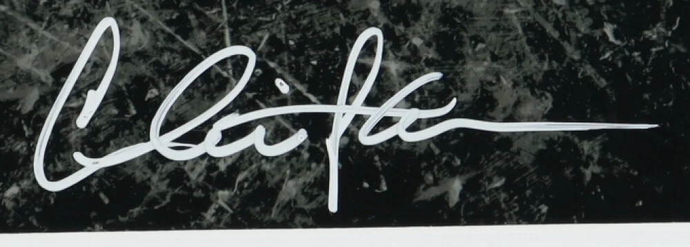 Charlie Sheen — Charlie Sheen Signed 22x26 Framed Photo Inscribed "Fox", "Vaughn" & "Taylor" JSA, изображение 2