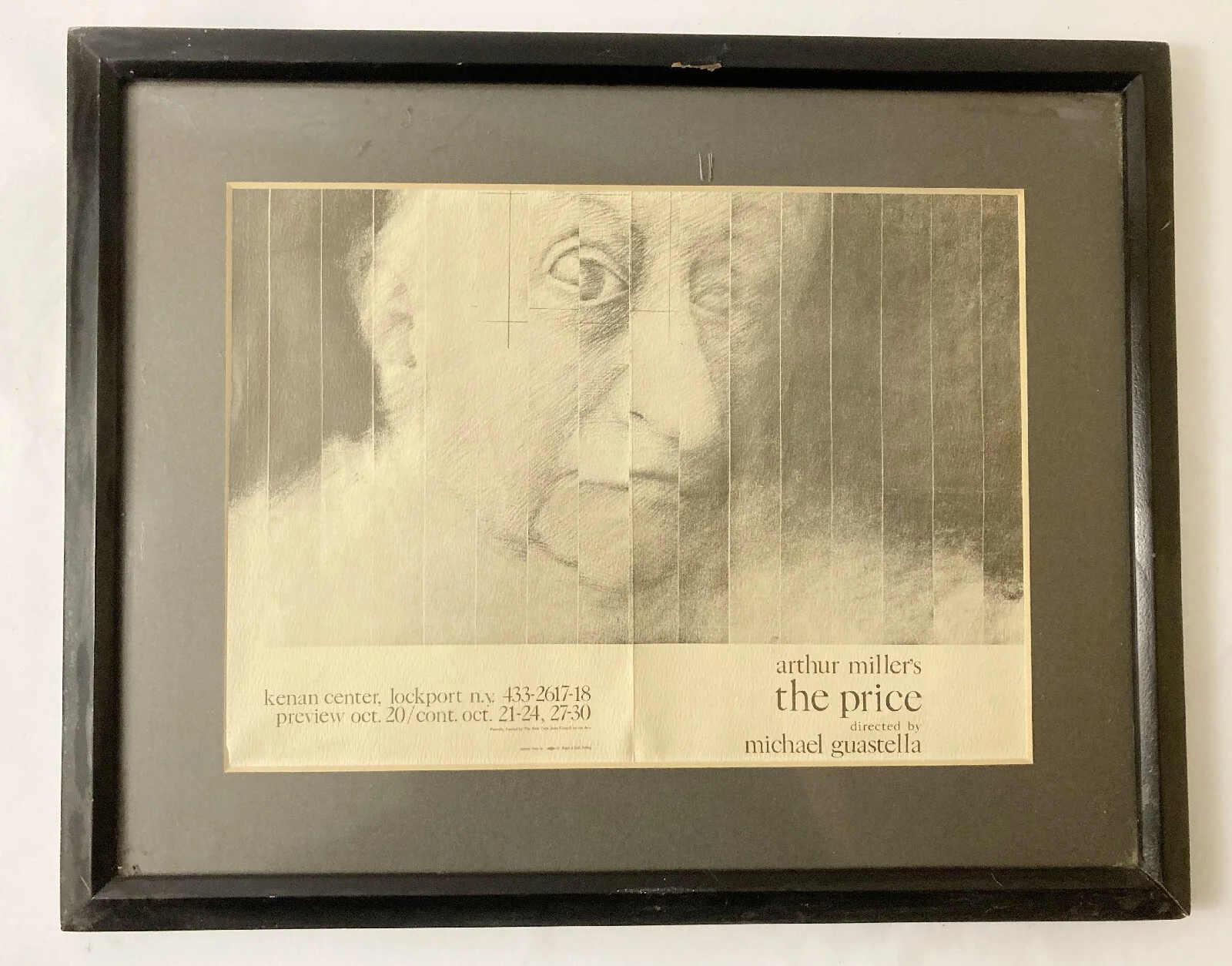 Arthur Miller — Arthur Miller Autograph Signed Playbill Program "The Price" Lockport Ny Framed, image 2