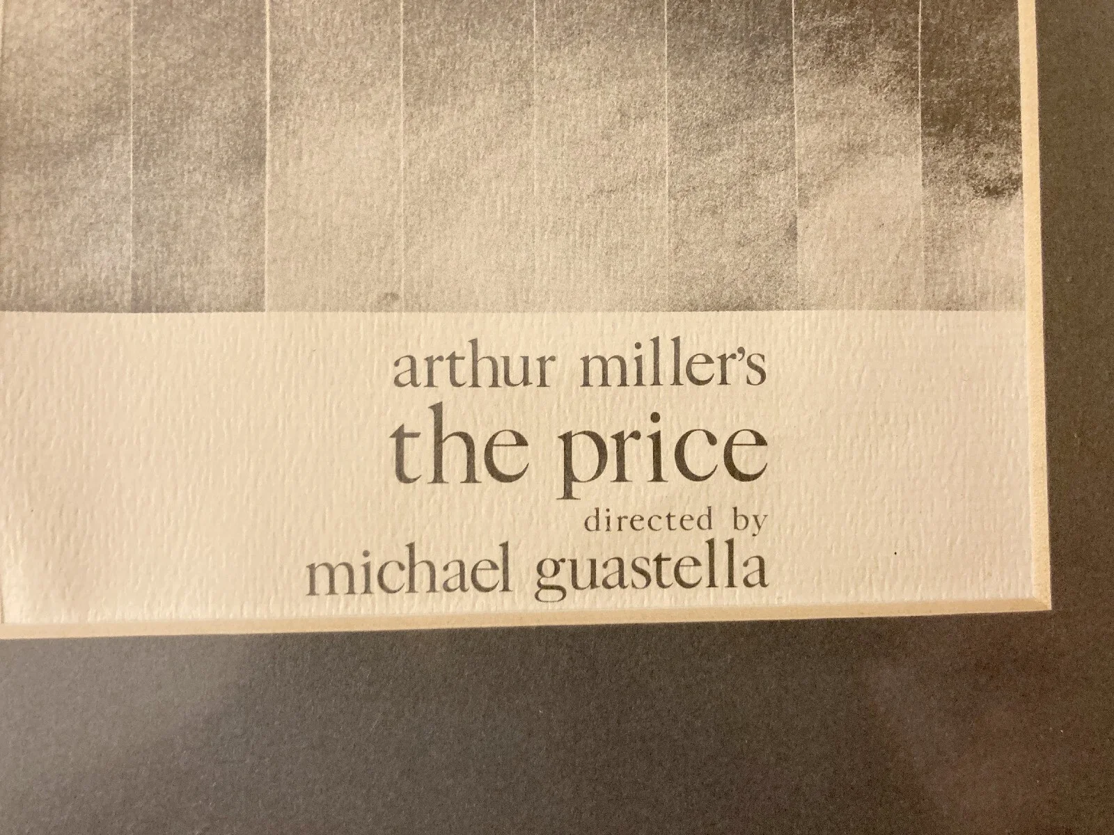 Arthur Miller — Arthur Miller Autograph Signed Playbill Program "The Price" Lockport Ny Framed, image 4