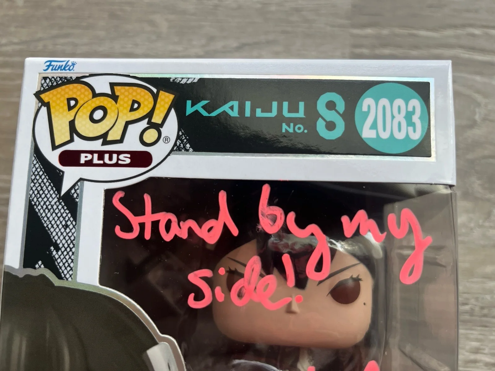 Katelyn Barr — QC Katelyn Barr Signed Kaiju No. 8 Mina Ashiro Funko Pop JSA COA ANIME, изображение 3