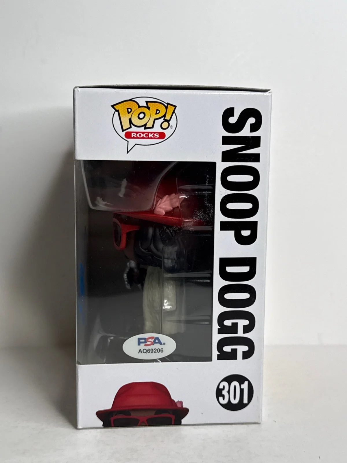 Snoop Dogg Signed Funko #301 Death Row PSA AQ69206, изображение 2
