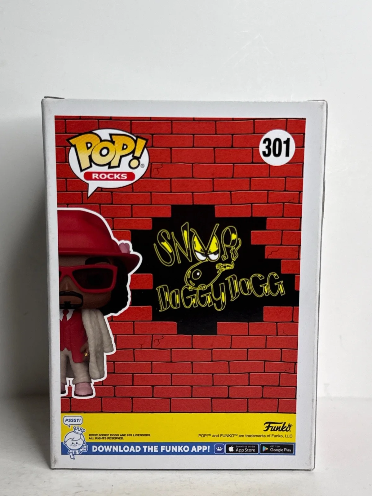 Snoop Dogg Signed Funko #301 Death Row PSA AQ69206, изображение 3