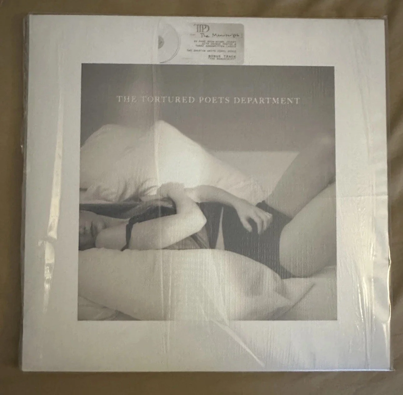 Taylor Swift Signed Vinyl The Tortured Poets Department TTPD With Heart, image 3