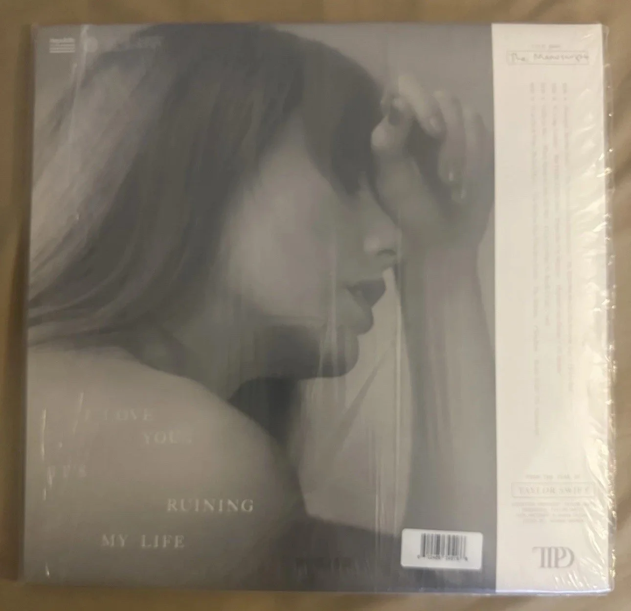 Taylor Swift Signed Vinyl The Tortured Poets Department TTPD With Heart, image 4