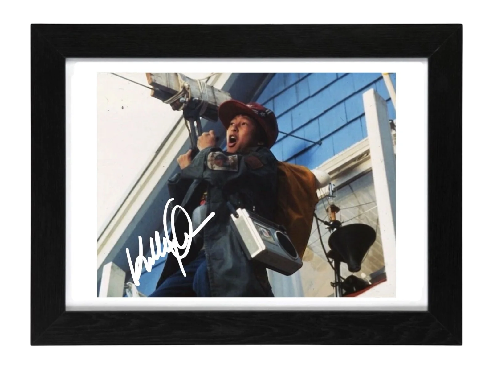 Ke Huy Quan Signed Autograph PHOTO Pre Print 6x4/A4/ Framed Goonies, image 3