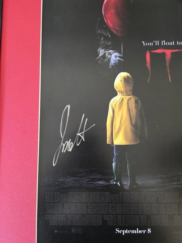 Jackson Robert Scott Signed IT 16x20 Poster Display Framed ICON, image 2