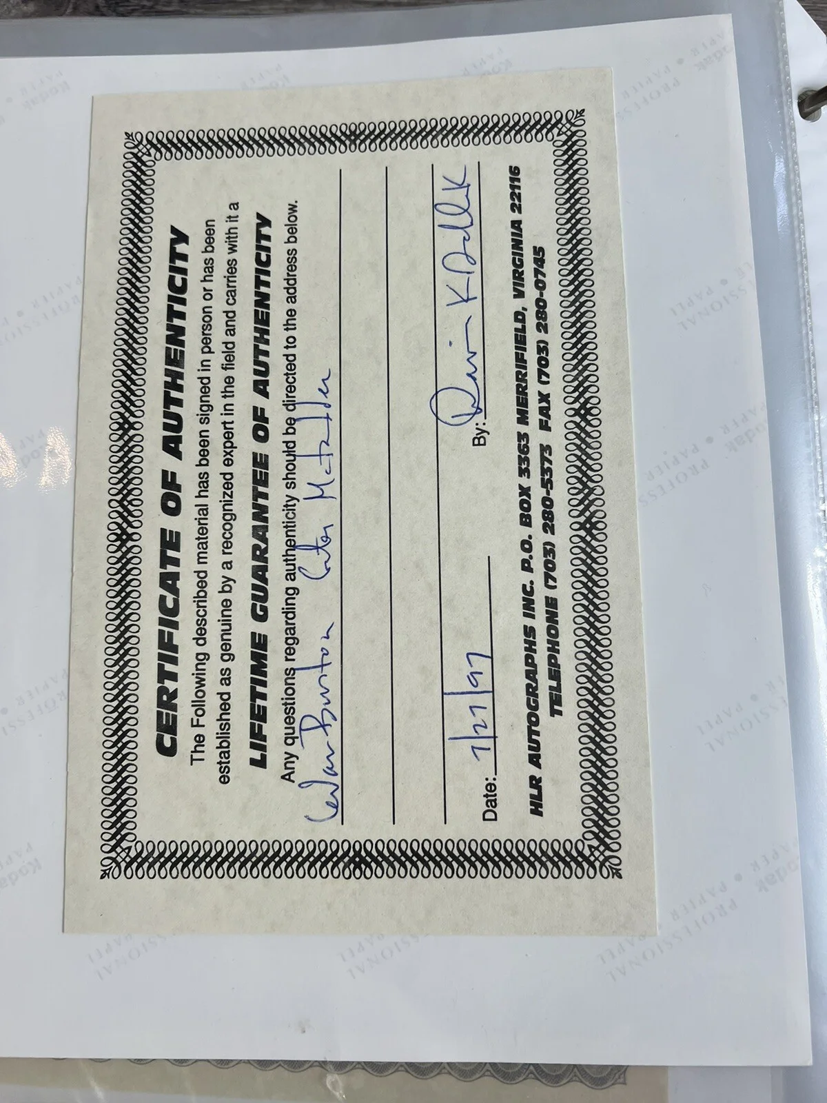 geordi laforge autograph gates McFadden Beverly crusher levar burton (binder), image 2