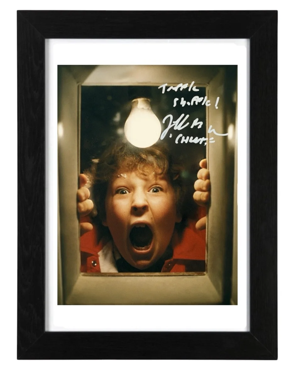 Jeff Cohen Signed Autograph PHOTO Pre Print 6x4/A4/ Framed Chunk Goonies, изображение 3