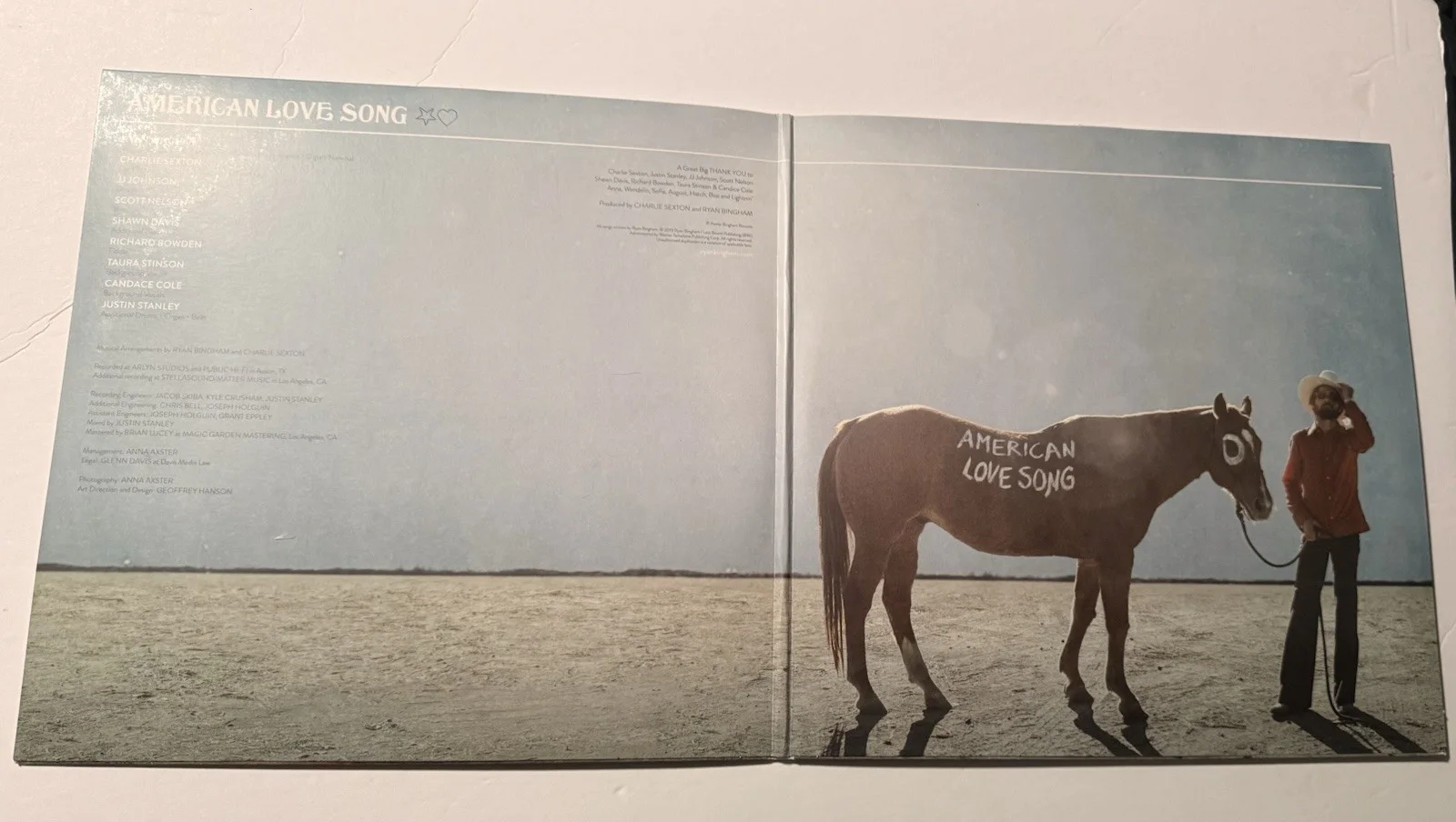Ryan Bingham - American Love Song Vinyl 2 LP Autographed Signed FREE SHIPPING, изображение 3