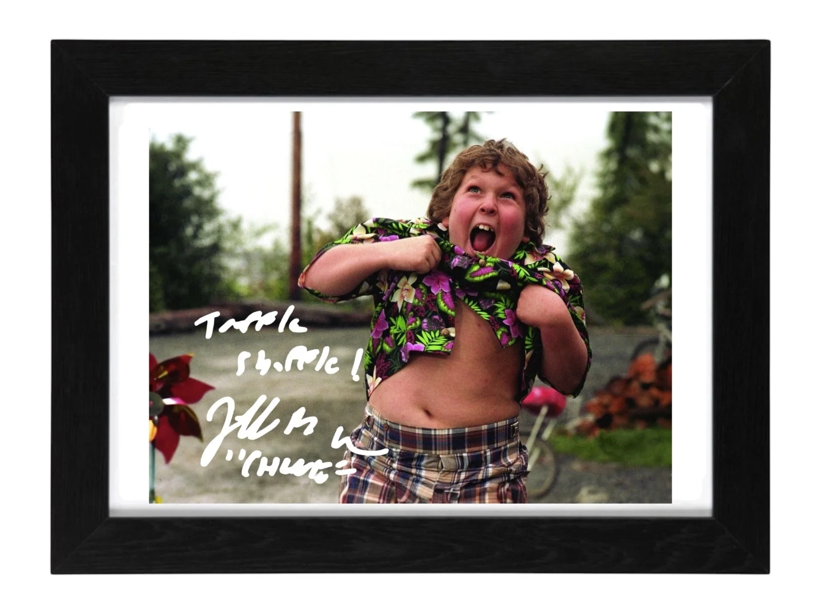 Jeff Cohen Signed Autograph PHOTO Pre Print 6x4/A4/ Framed Chunk Goonies, image 3