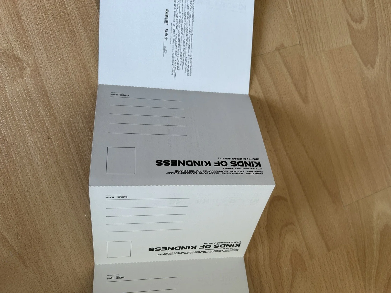 New KINDS OF KINDNESS 2024 movie set of 9 promo postcards, Emma Stone, Lanthimos, изображение 3