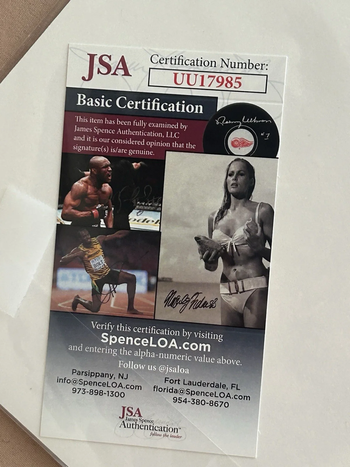Jessica Burciaga Signed Photo - JSA Certified - UU17985, изображение 4