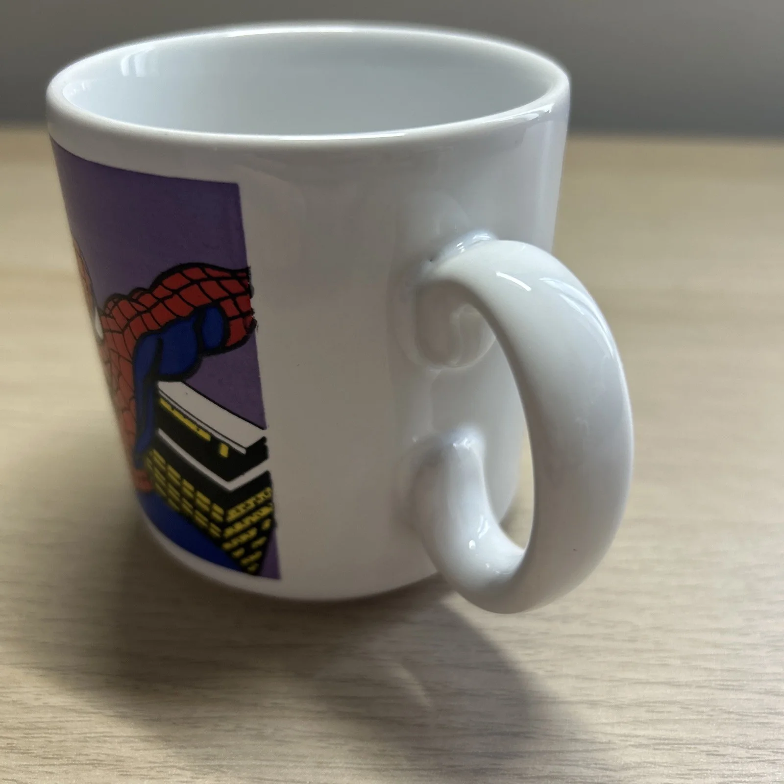 MARVEL COMICS SPIDERMAN THWIP! MUG VGC! VINTAGE 1995, image 5