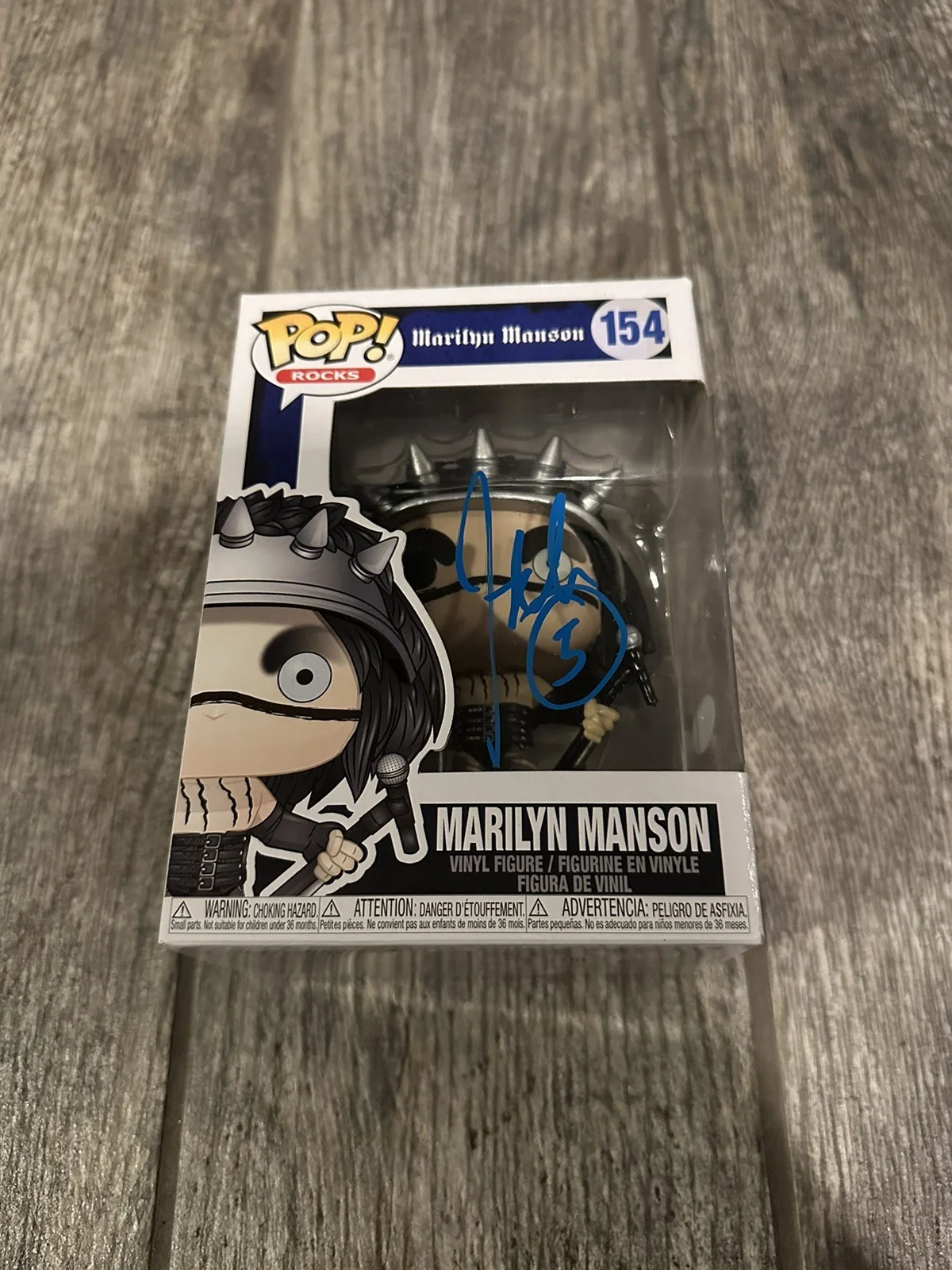 JOHN 5 SIGNED MARILYN MANSON FUNKO POP JSA COA AUTOGRAPHED GUITARIST RARE!, изображение 2