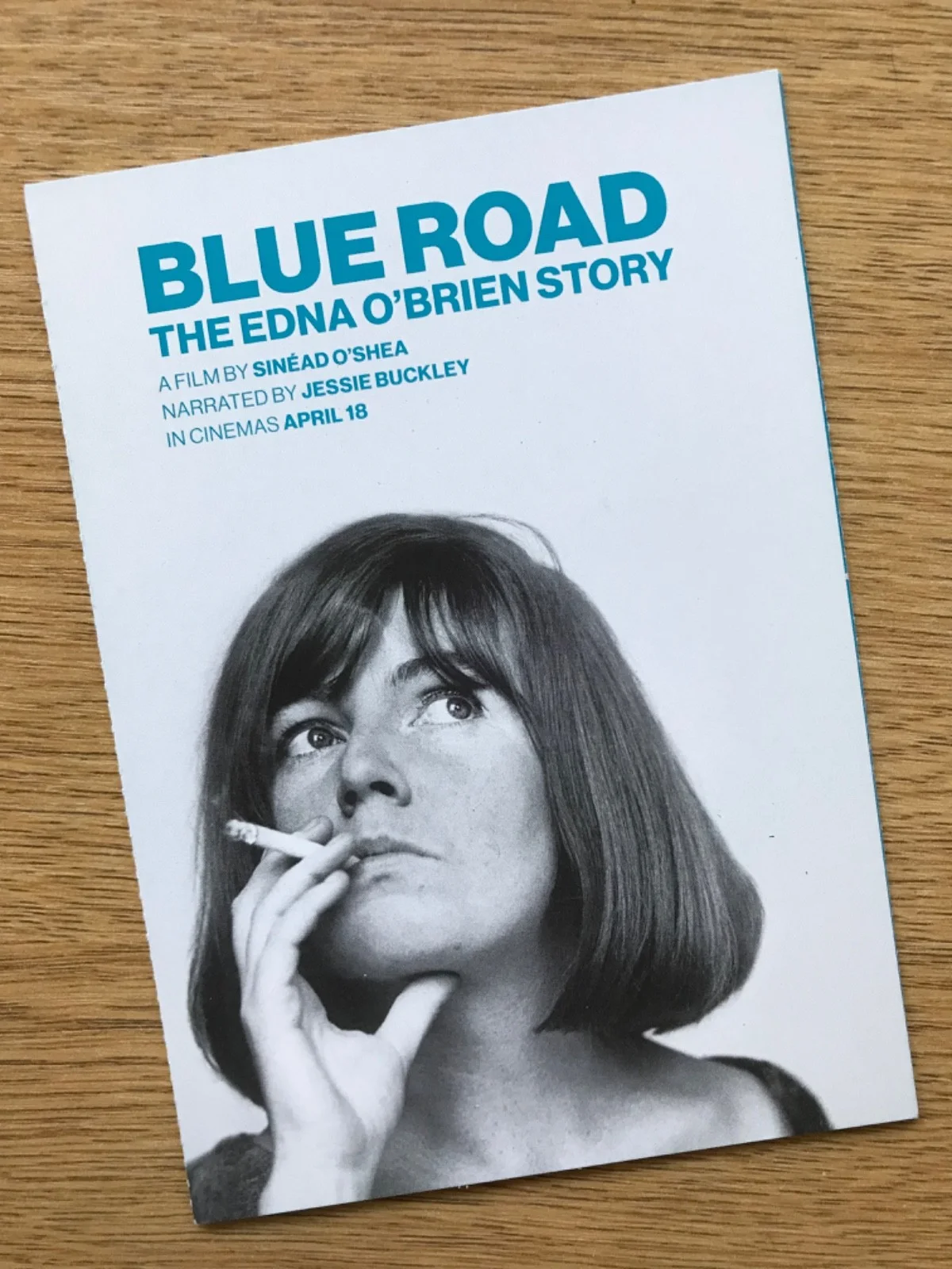New BLUE ROAD: THE EDNA O’BRIEN STORY (2024 Movie) PROMO BOOKMARK & POSTCARD SET, изображение 3