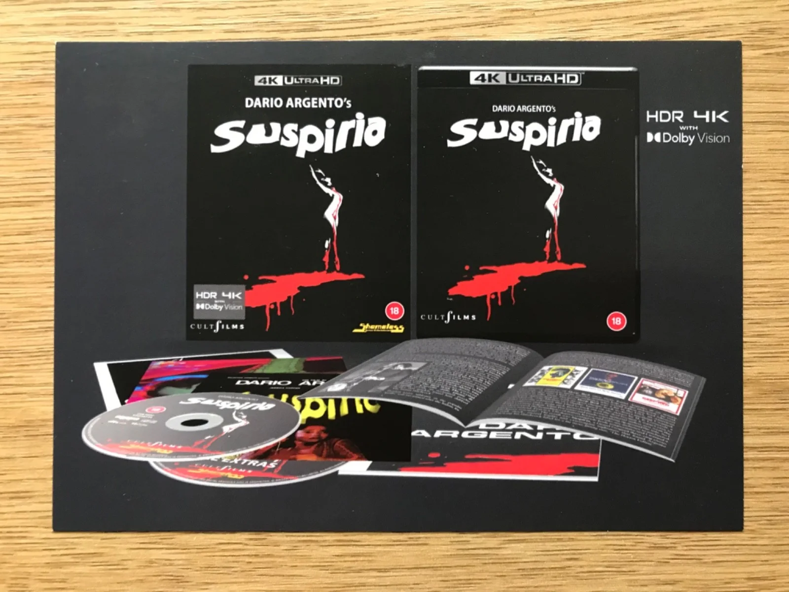 New Suspiria (2026 Movie 4K release) PROMO POSTCARD / FLYER - Dario Argento, изображение 2