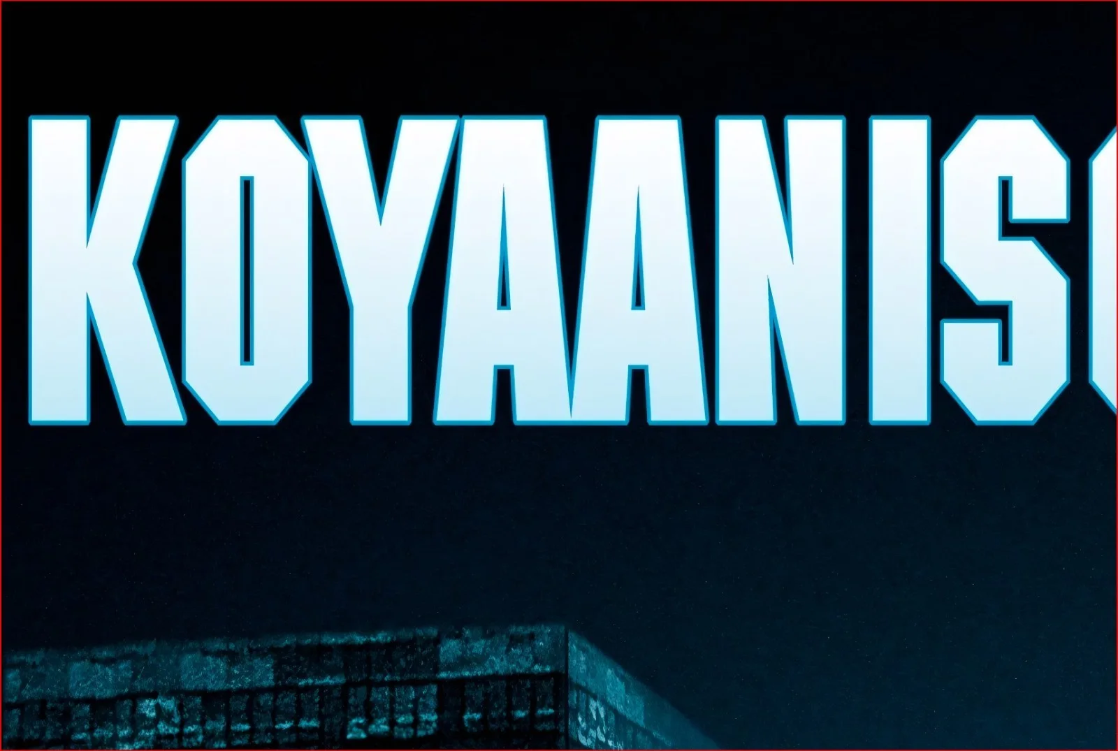 Koyaanisqatsi - 1982 Experimental Avant-garde Restored 27.2" x 41" US One Sheet, image 4