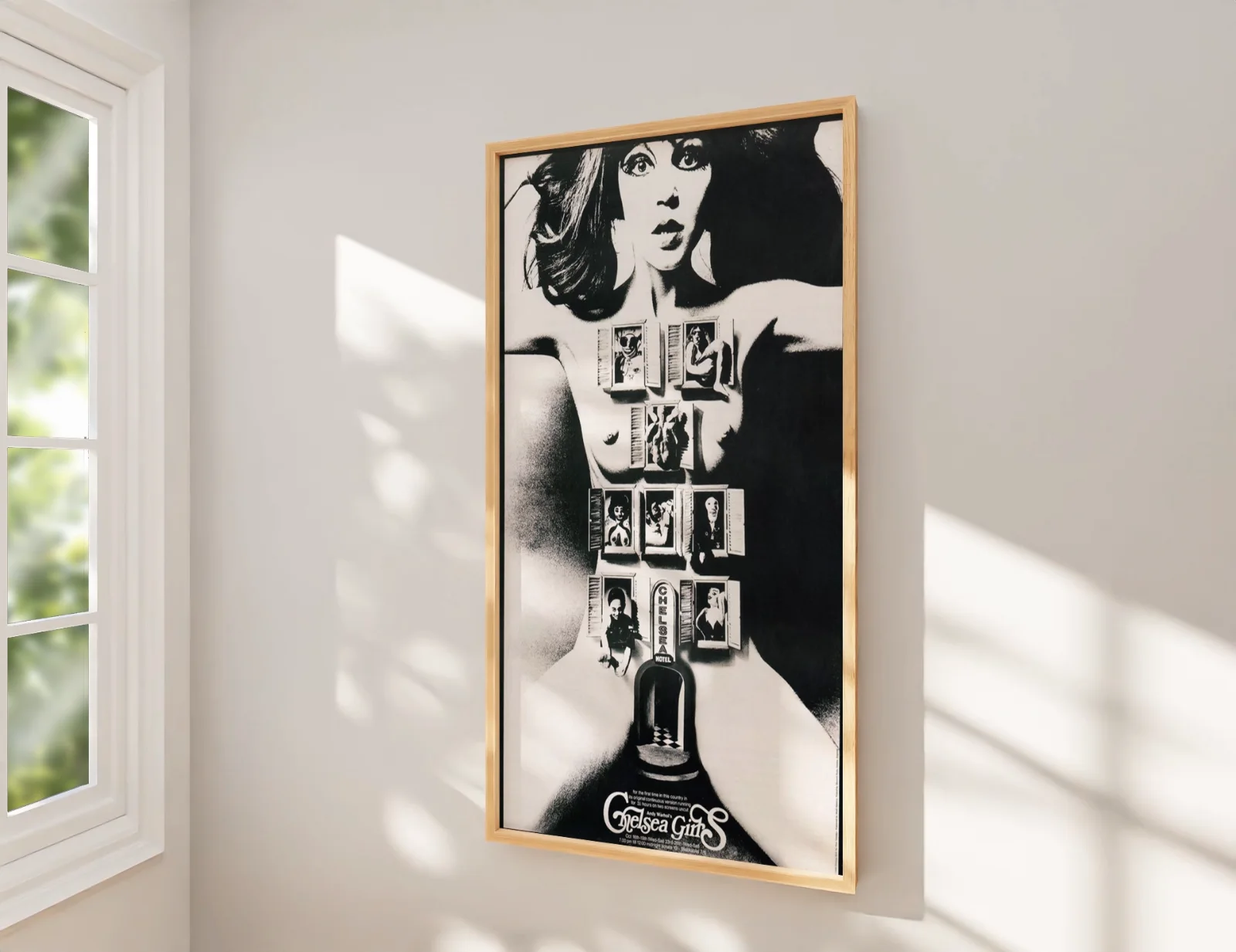 Chelsea Girls - 1966 Andy Warhol Avant Garde Restored 27.2" x 41" US One Sheet, изображение 2