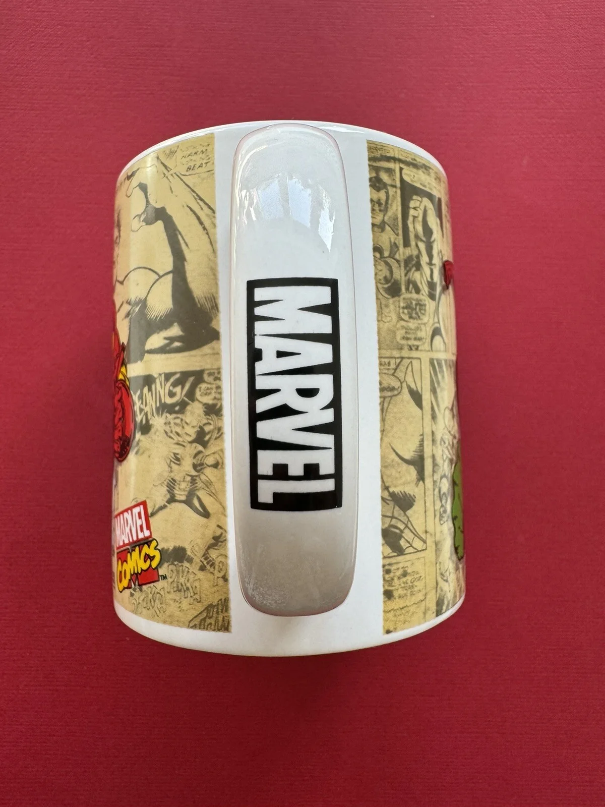 Marvel Comics Coffee Tea Mug Spiderman Hulk Ironman L, image 4