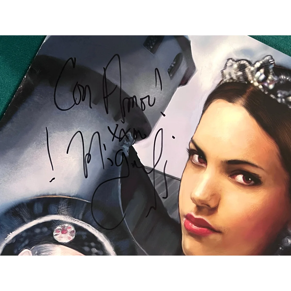 Rare Signed THE LOST PRINCESS MOVIE POSTER Duel Auto Dakota Star & Jose Granados, изображение 2