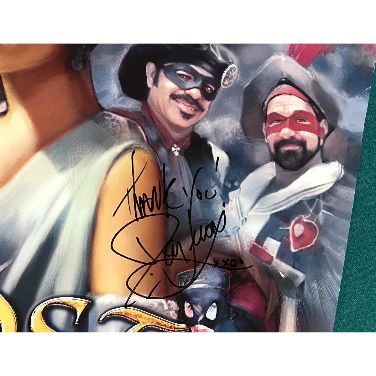 Rare Signed THE LOST PRINCESS MOVIE POSTER Duel Auto Dakota Star & Jose Granados, изображение 3