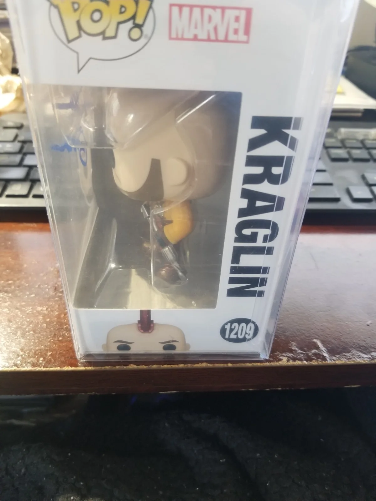 Sean Gunn — Sean Gunn Signed Funko Pop Kraglin w/ COA Guardians Of The Galaxy 3 #1209, изображение 5