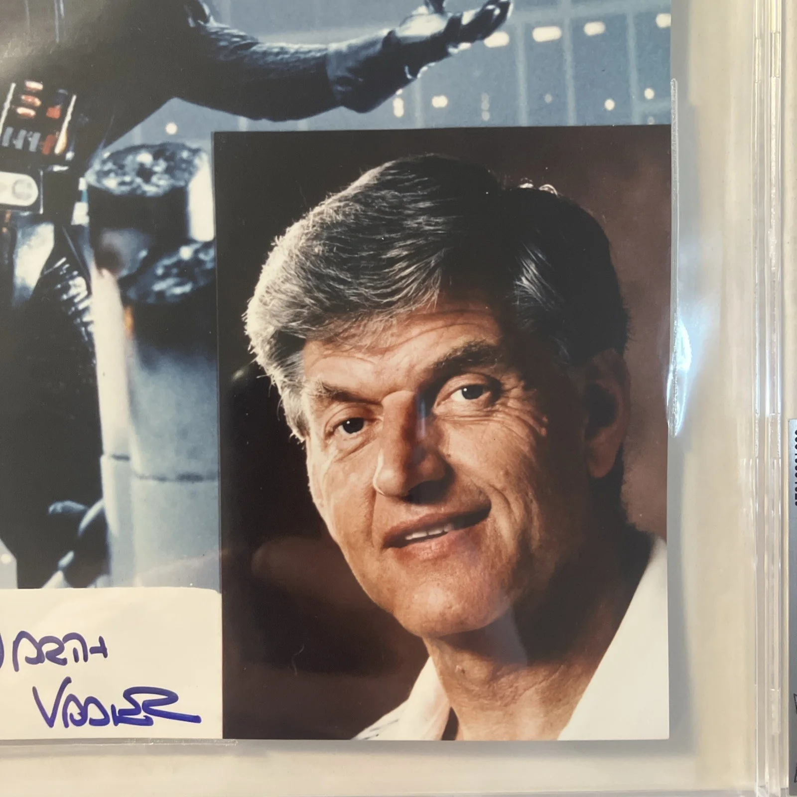 David Prowse — David Prowse Darth Vader Star Wars Sign Picture Photo BAS Beckett Authenticated, изображение 3