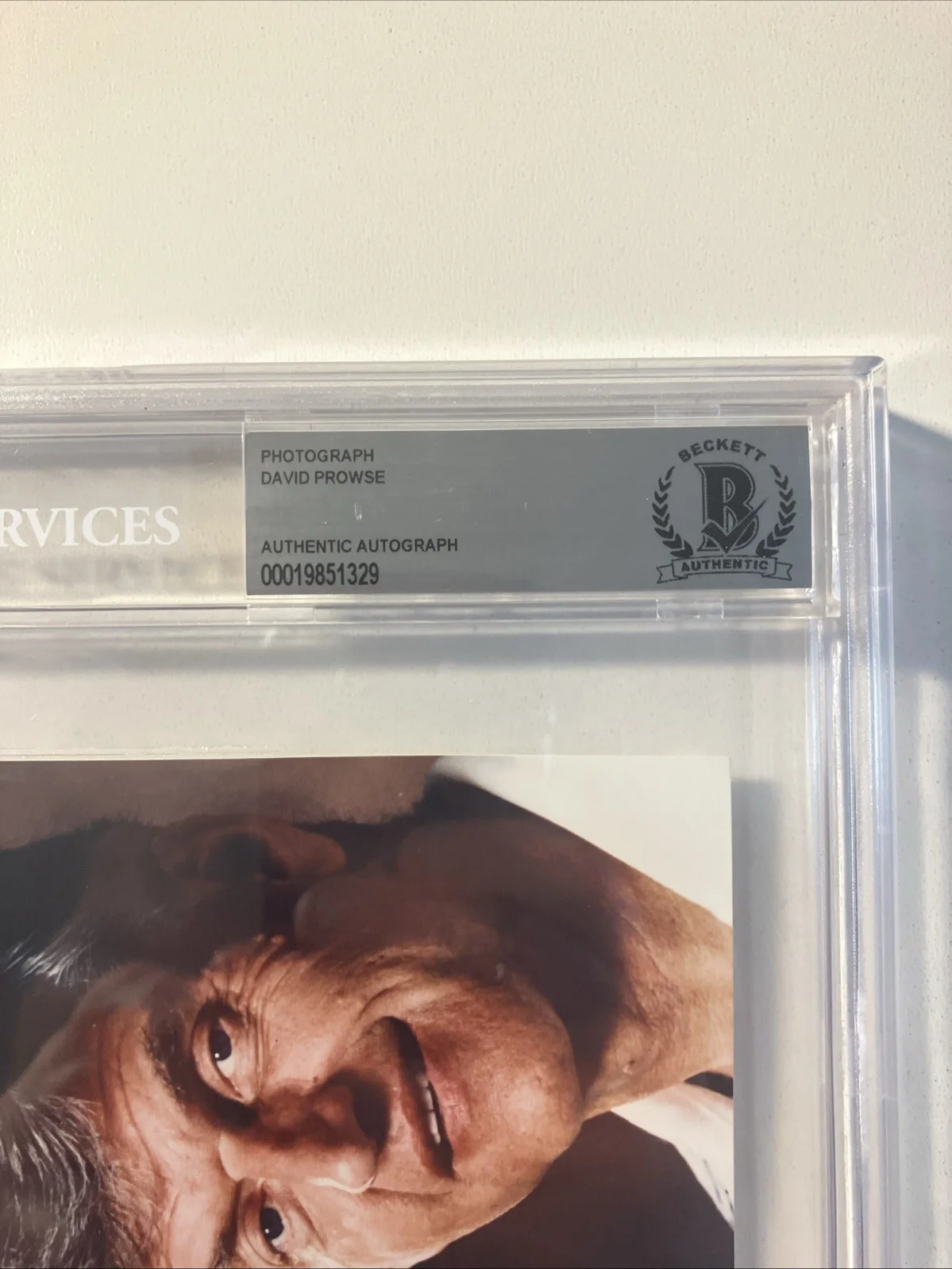 David Prowse — David Prowse Darth Vader Star Wars Sign Picture Photo BAS Beckett Authenticated, изображение 5