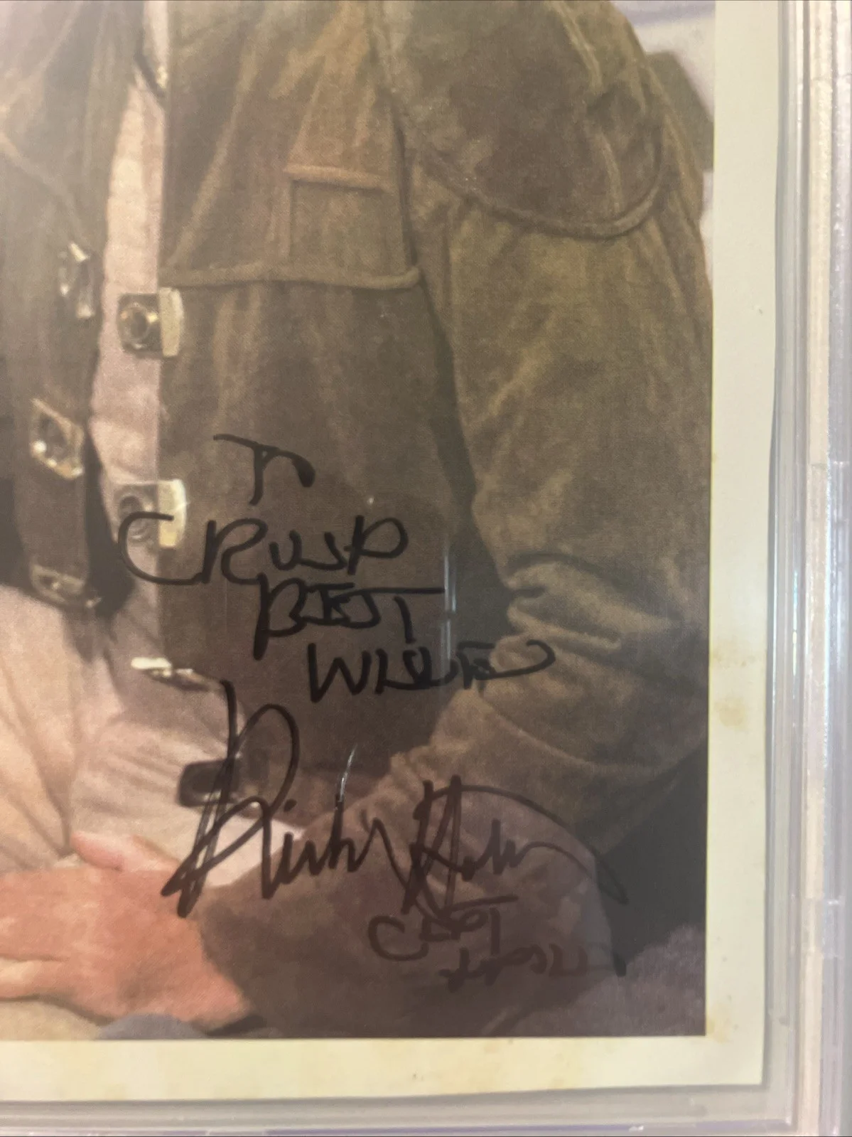 Richard Hatch — Richard Hatch Battlestar Galactica 8"x10" Signed Photo BAS Beckett Authenticated, image 3