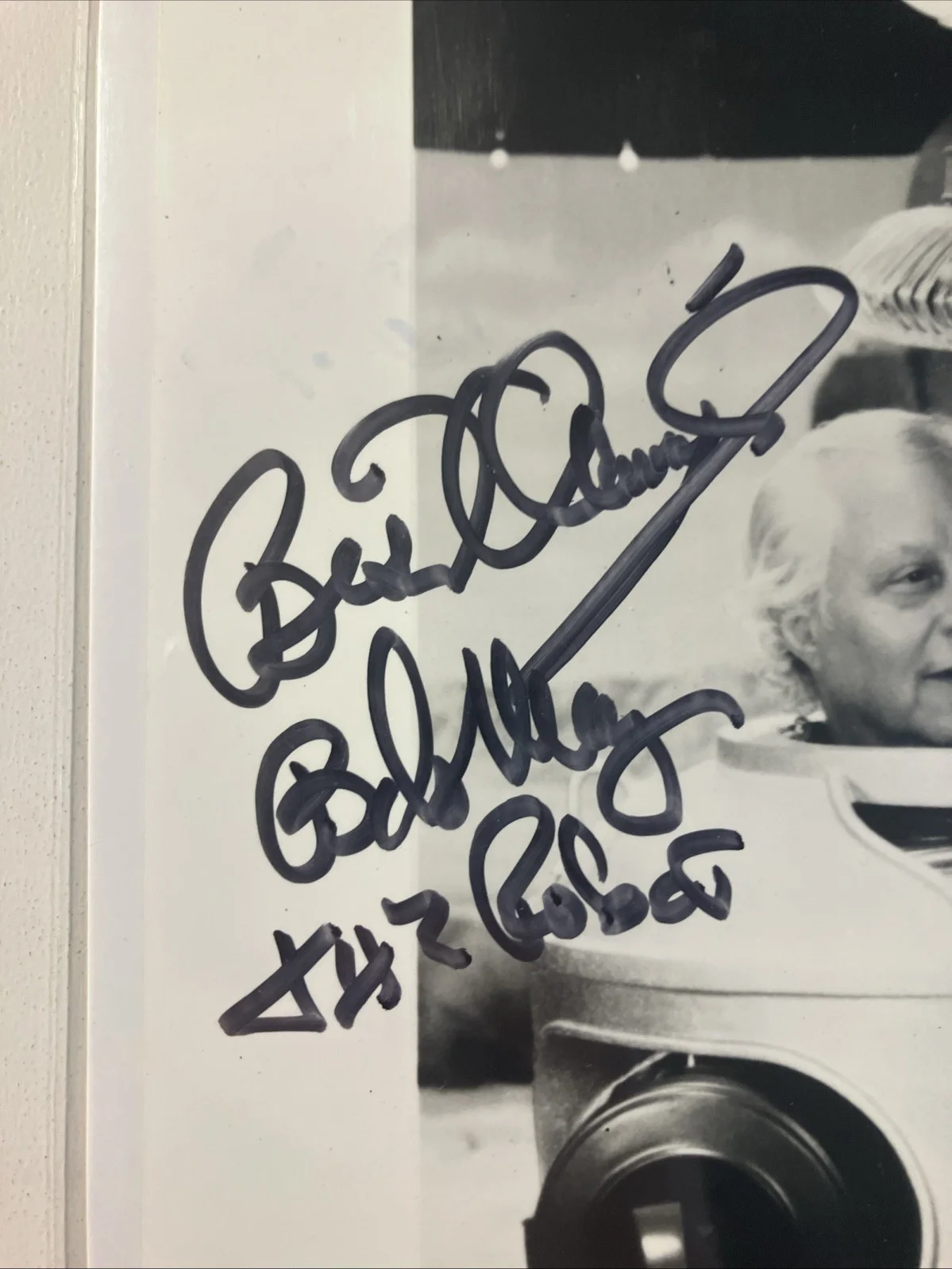Bob May — Bob May "Robot" Lost In Space Signed 8"x10" Photo Picture Beckett Authenticated, изображение 2