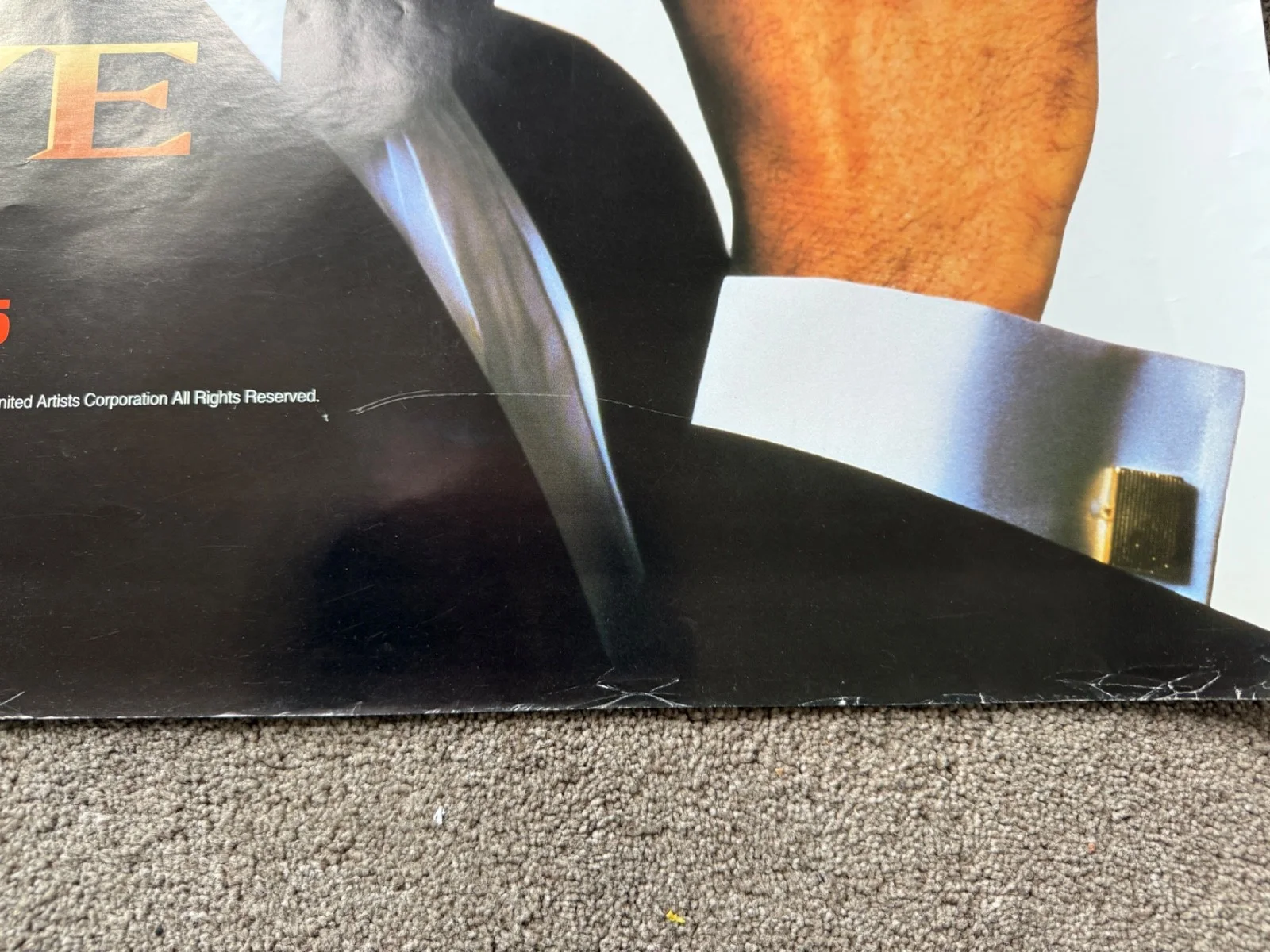 JAMES BOND 007 Goldeneye Original Advance Quad Poster Pierce Brosnan 1995 RARE, изображение 3