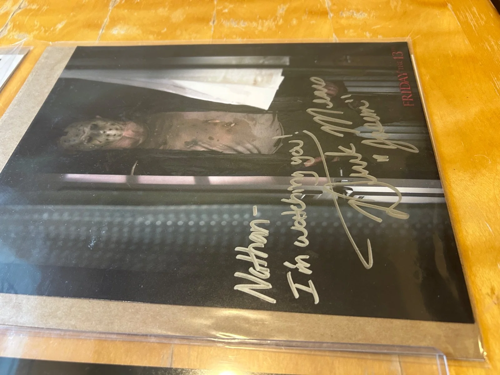 Roger L. Jackson, Robert England, Tony Todd, Derek Mears — horror icon autograph bundle- Jason/candyman/pinhead/Freddy/Ghostface, image 2