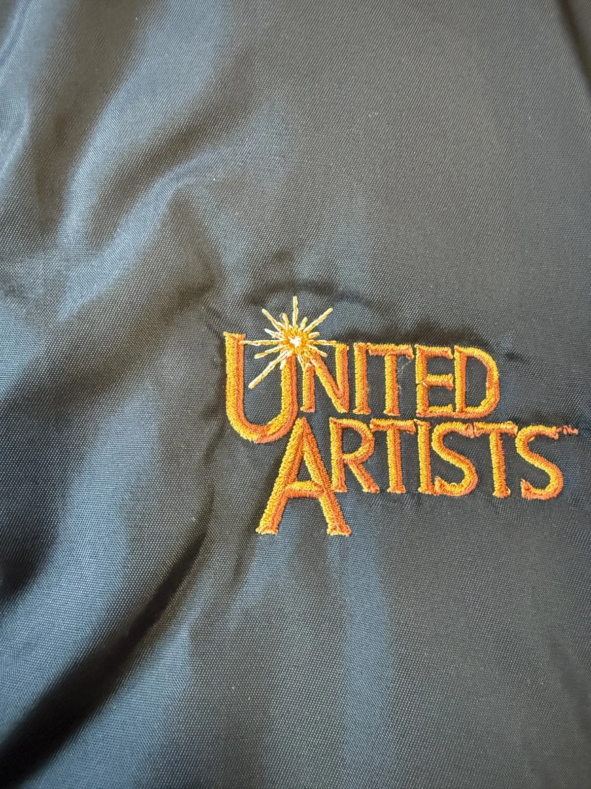 JAMES BOND 007 Bomber Jacket Coat Crew Large 90s MGM Goldeneye RARE embroidered, image 2
