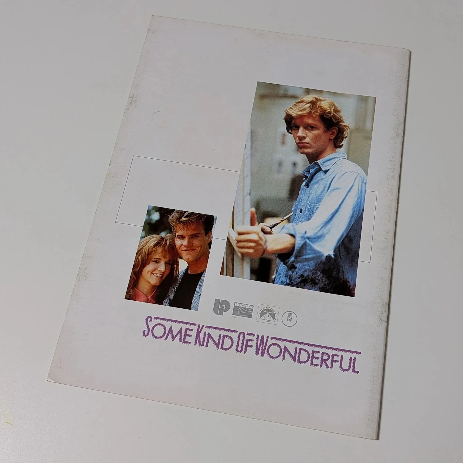 SOME KIND of WONDERFUL (1987) Vintage Japanese Movie Programme! Lea Thompson..., изображение 2