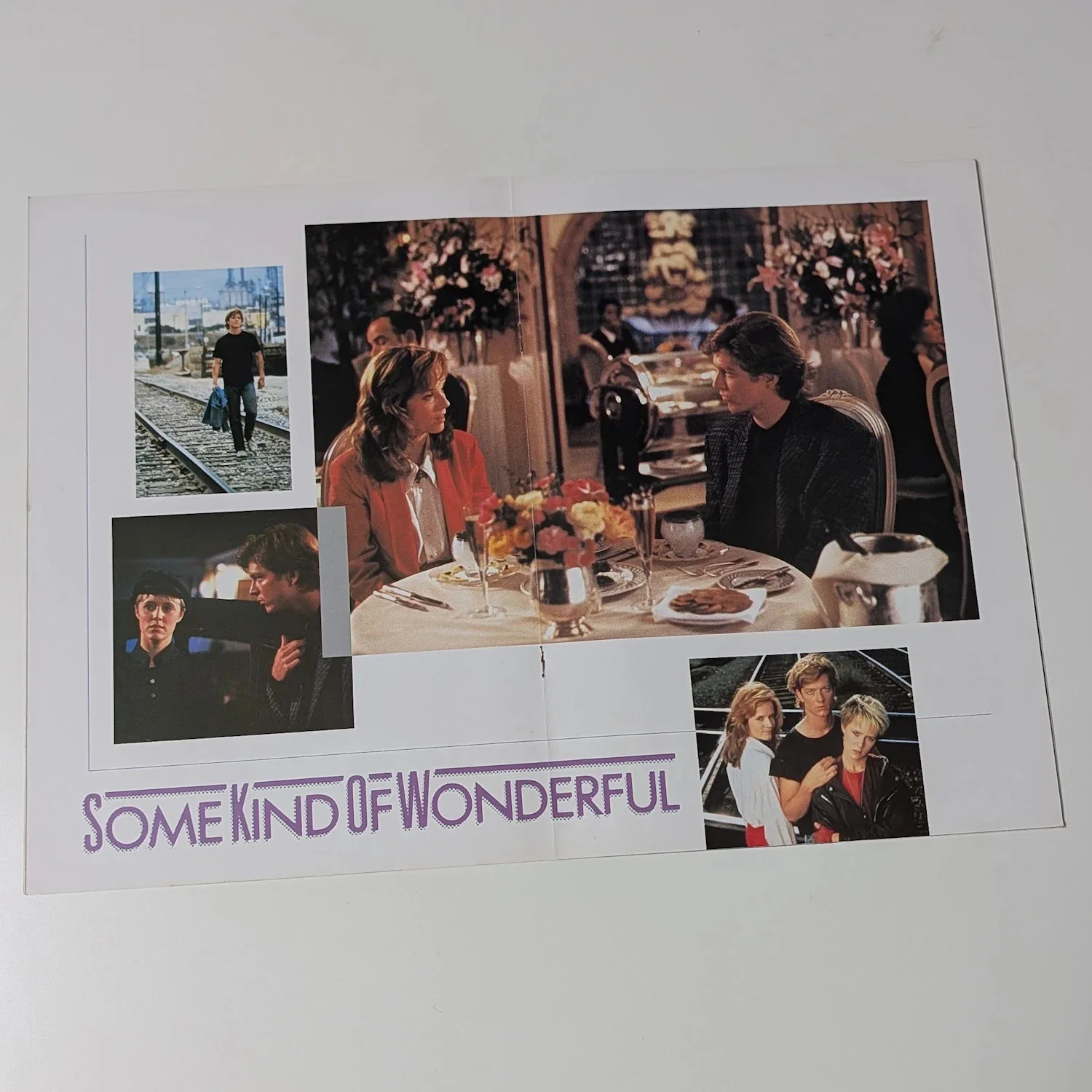 SOME KIND of WONDERFUL (1987) Vintage Japanese Movie Programme! Lea Thompson..., изображение 4