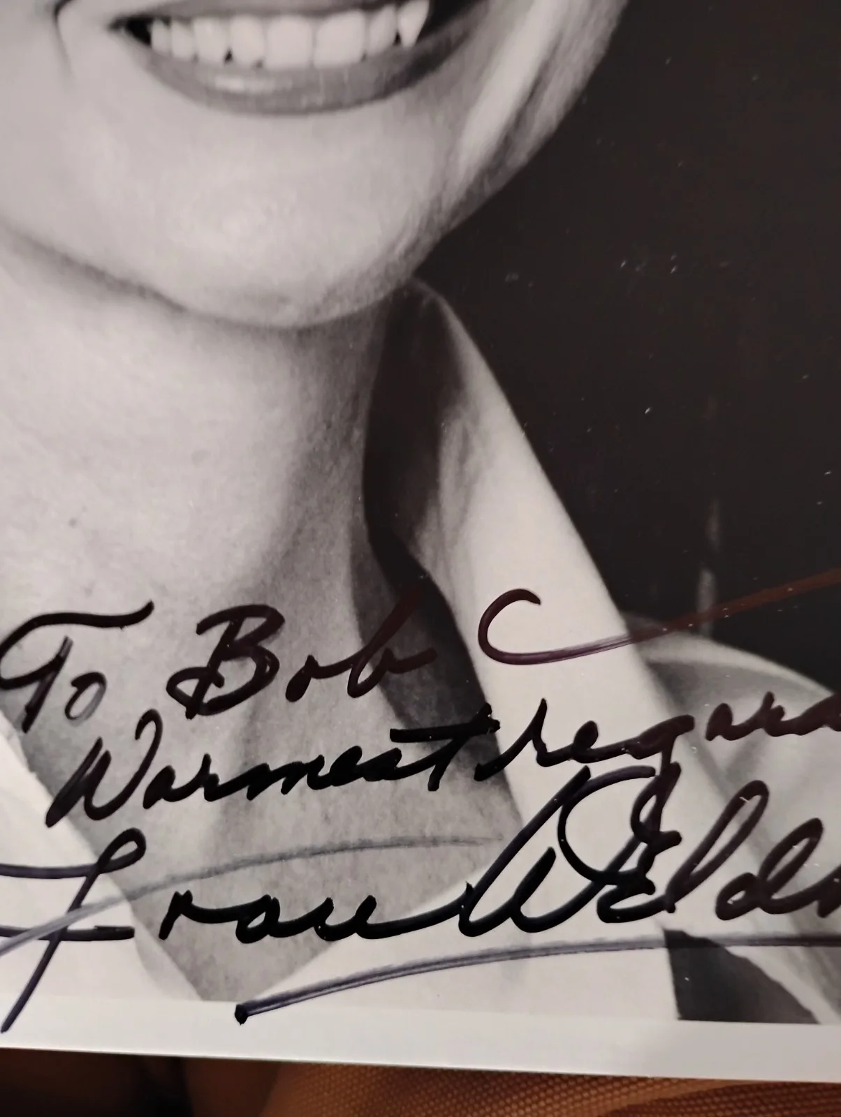 Joan Weldon — "Them!" Actress Joan Weldon Autographed Photo, image 2
