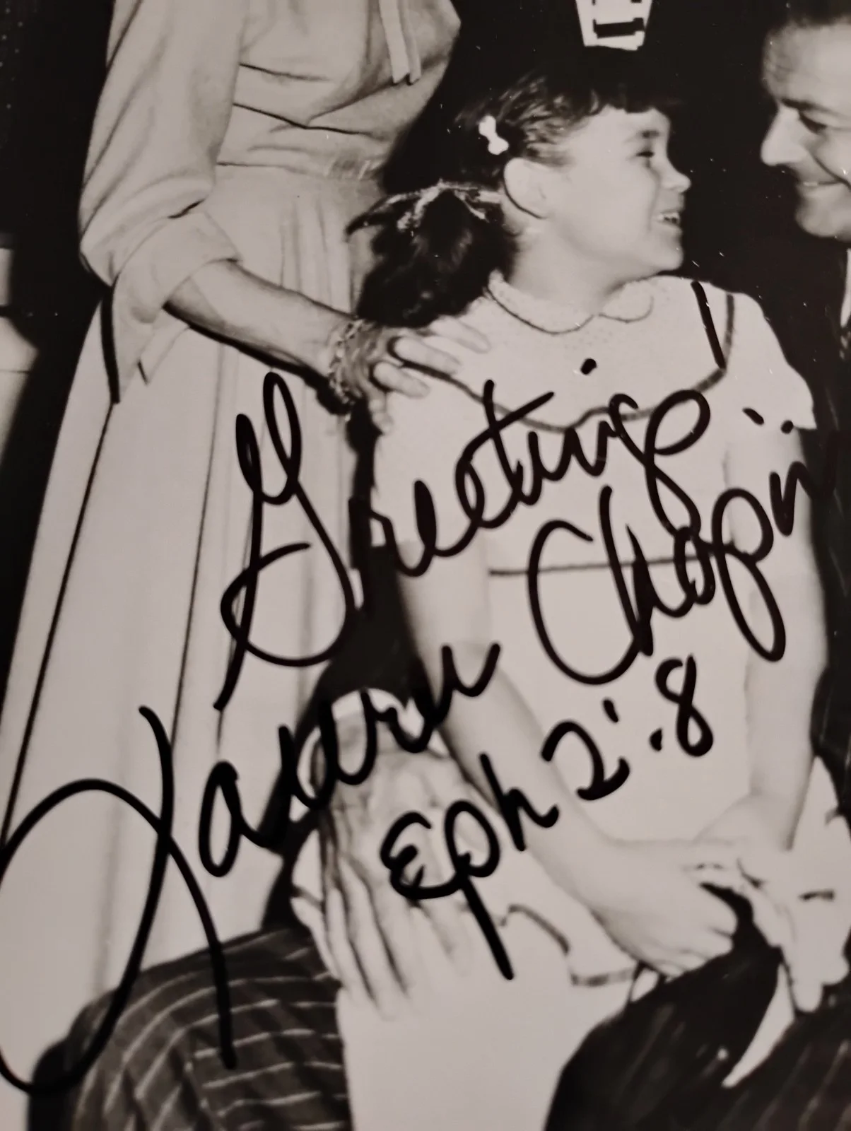 Lauren Chapin, Billy Gray — Actress Lauren Chapin & Actor Billy Gray Autographed Photo, изображение 2