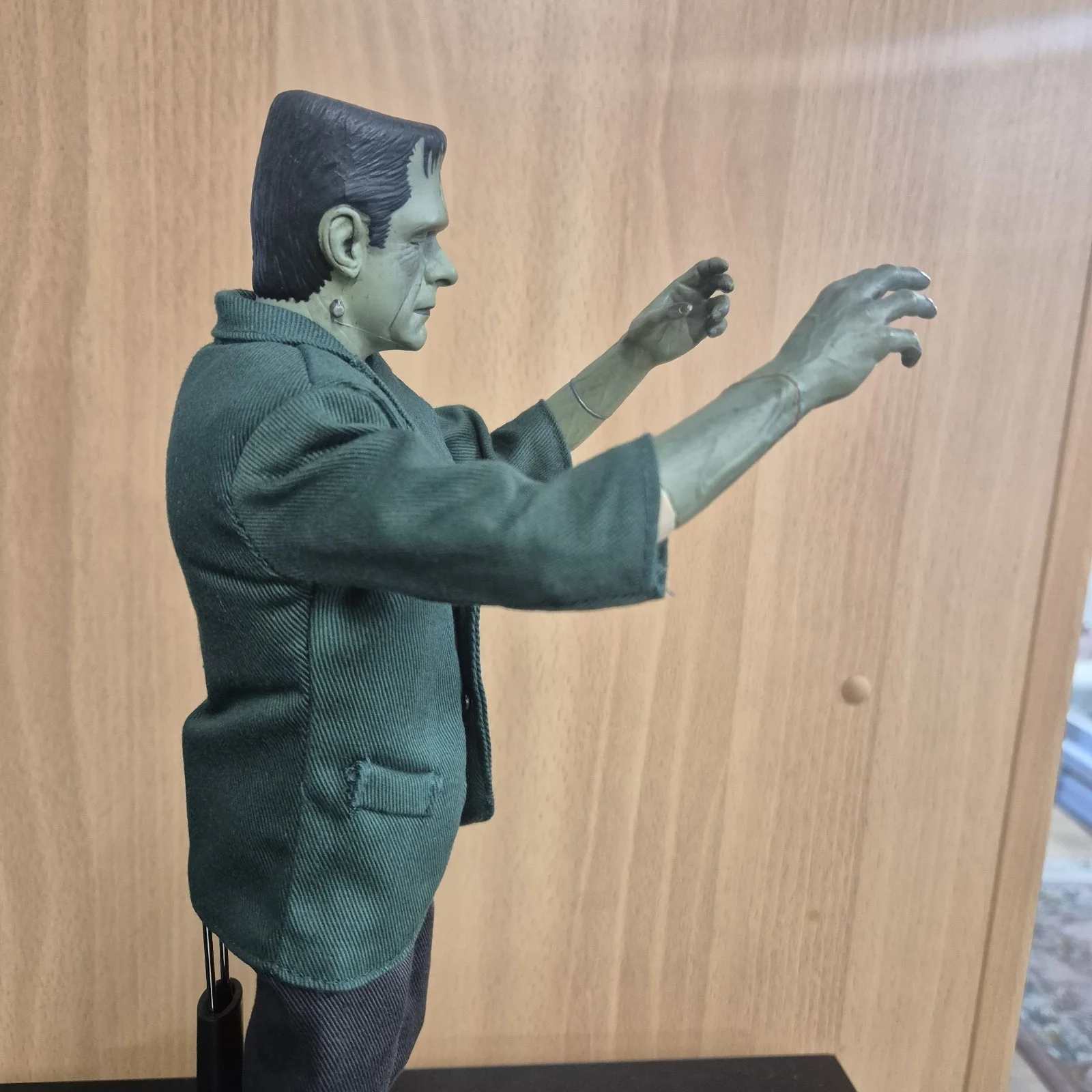 Sideshow Toys 2001 House of Frankenstein Glenn Strange Monster 12" Figure + Acc, изображение 4