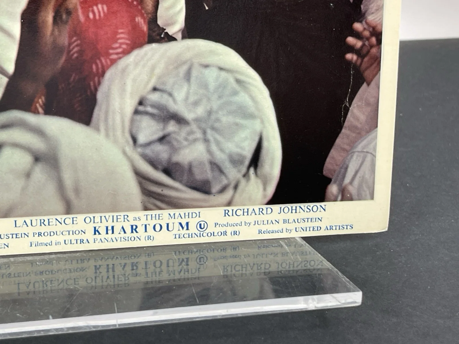 Charlton Heston — CHARLTON HESTON Autograph Hand Signed 8X10 Lobby Card from KHARTOUM, изображение 5