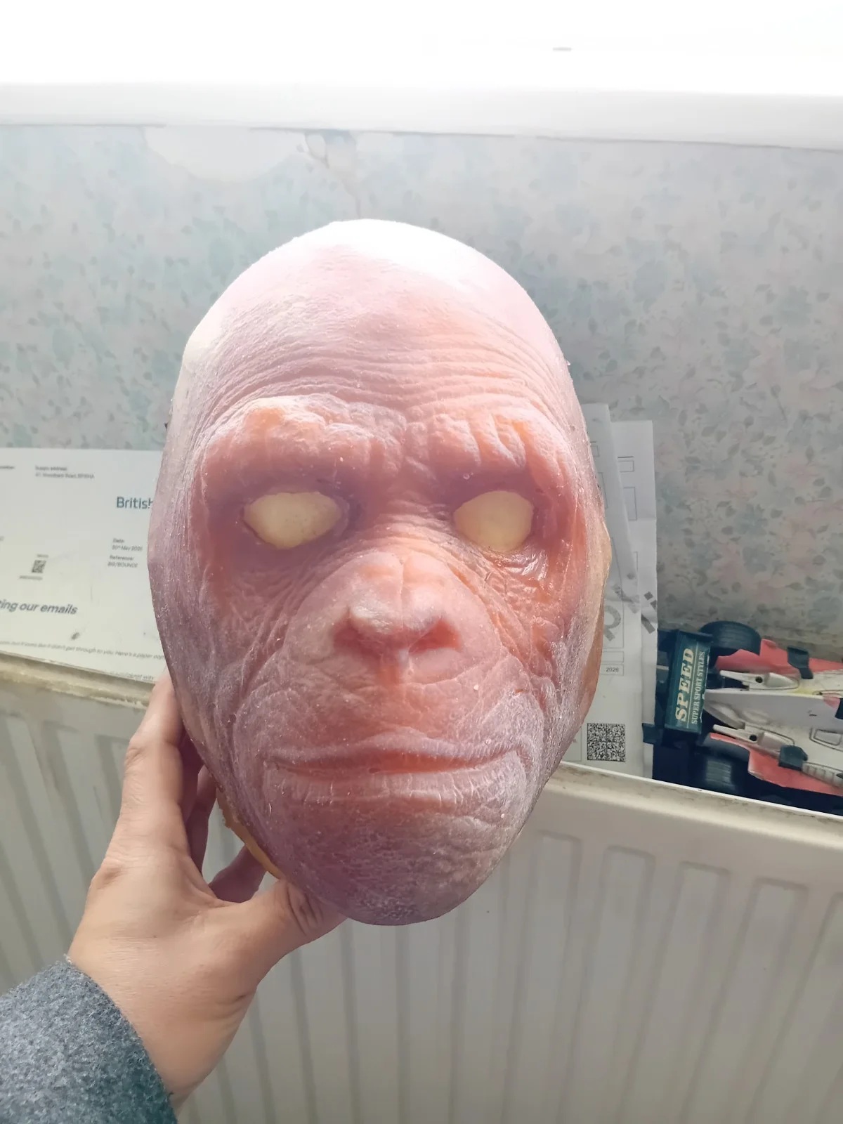 2001 planet of the apes mask prop, image 2