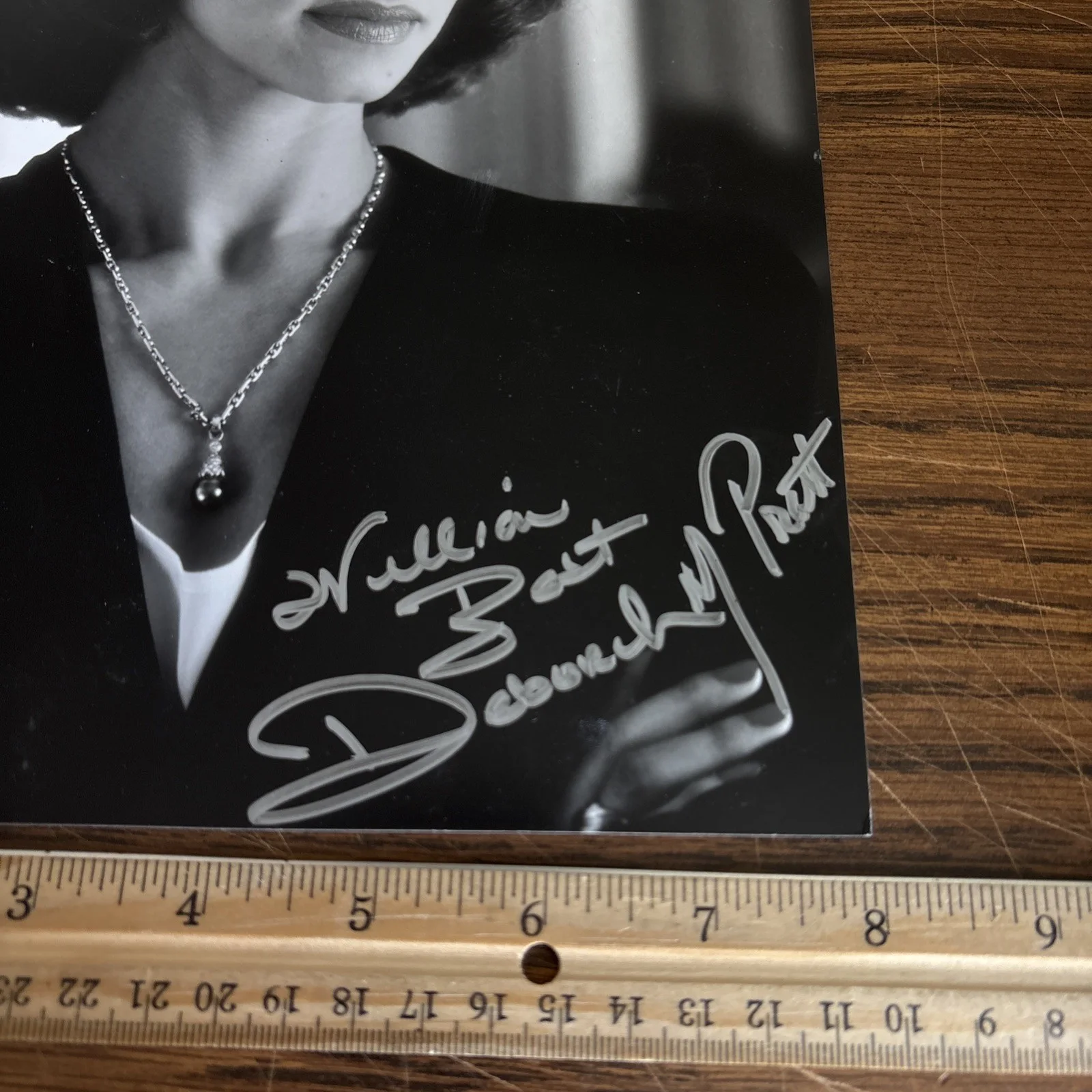 Deborah Pratt Bellisario Days of Our Lives Actress Signed Photos & Letter, изображение 3