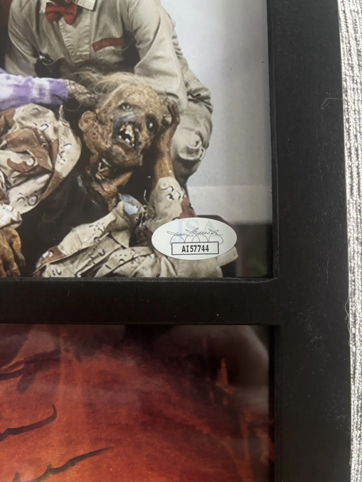 Bill Johnson — Bill Johnson Caroline Williams signed Texas Chainsaw Massacre 2 8x10 Leatherface, image 4