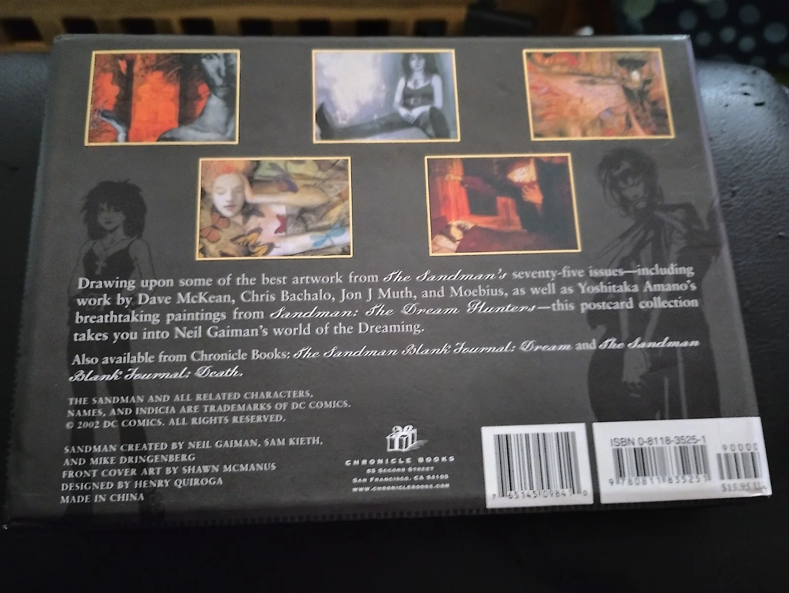The Sandman 40 Collectable Postcards, image 3