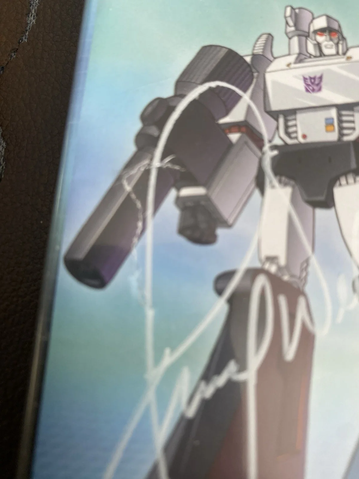 Frank Welker — Signed FRANK WELKER Megatron Transformers More That Meets The Eye DVD Cover, image 2
