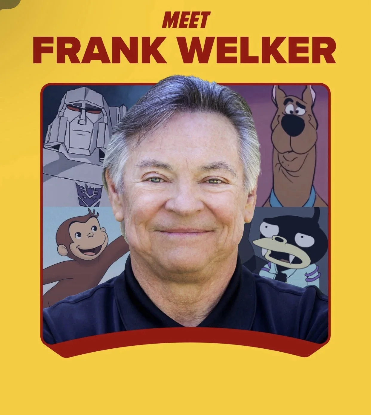 Frank Welker — Signed FRANK WELKER Megatron Transformers More That Meets The Eye DVD Cover, image 5