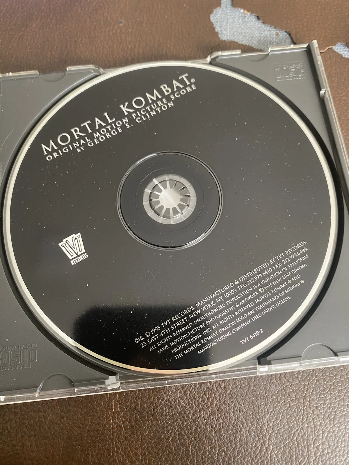 Mortal Kombat Soundtrack Cd Signed By Christopher Lambert 2026 Rare, image 3