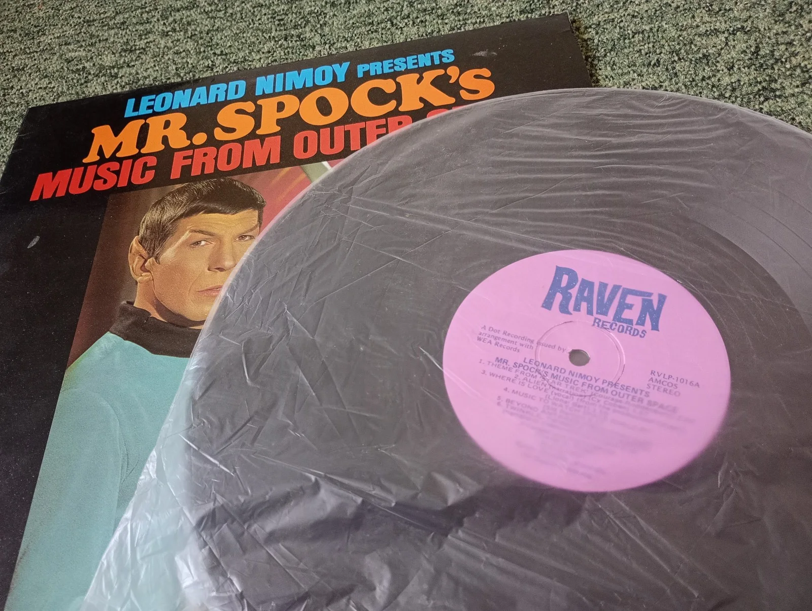 LP record Mr Spock’s Music From Outer Space - Leonard Nimoy - Star Trek, image 4