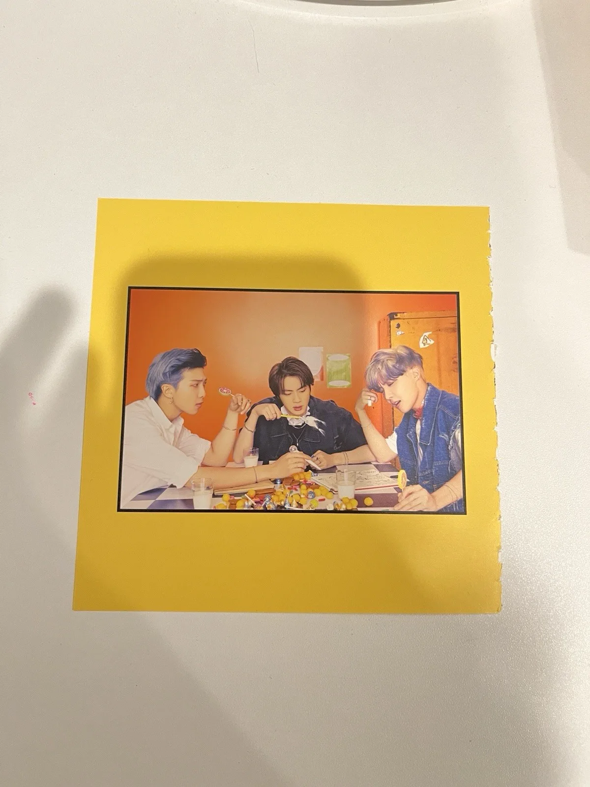 BTS JUNGKOOK Fan Sign Event BTS: Autographed Hand Signed 4x4” CARD, изображение 4