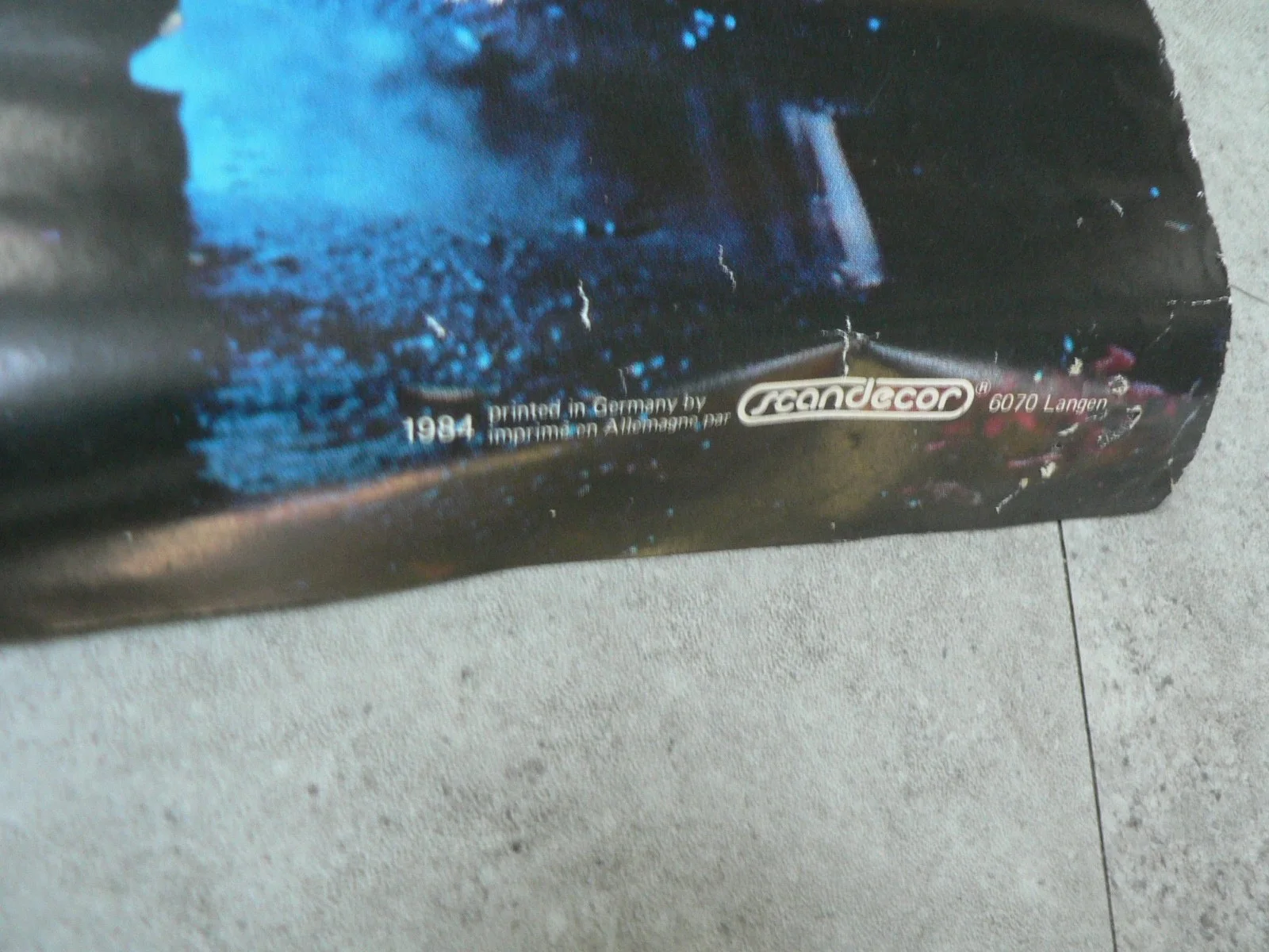 Prince Purple Rain Poster 1984 Used Movie Original, изображение 4